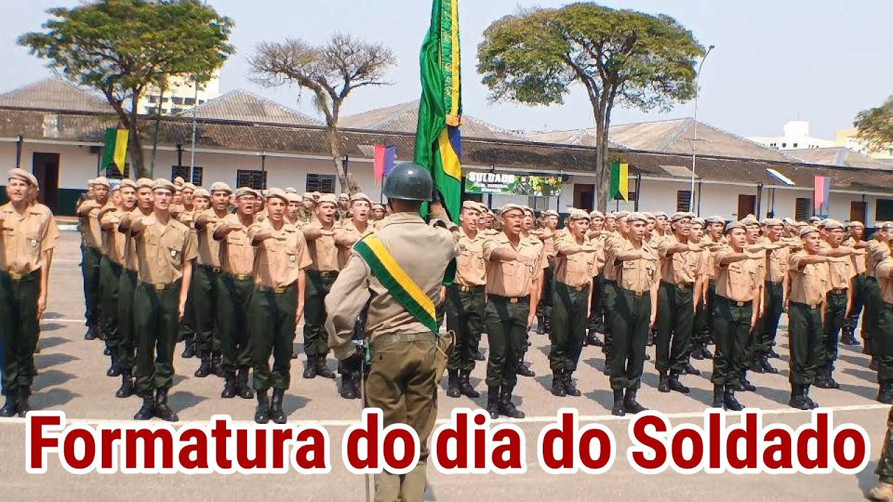 Formatura do dia do soldado - 6º BIL Caçapava 2024 - @TVtaiadavale3208