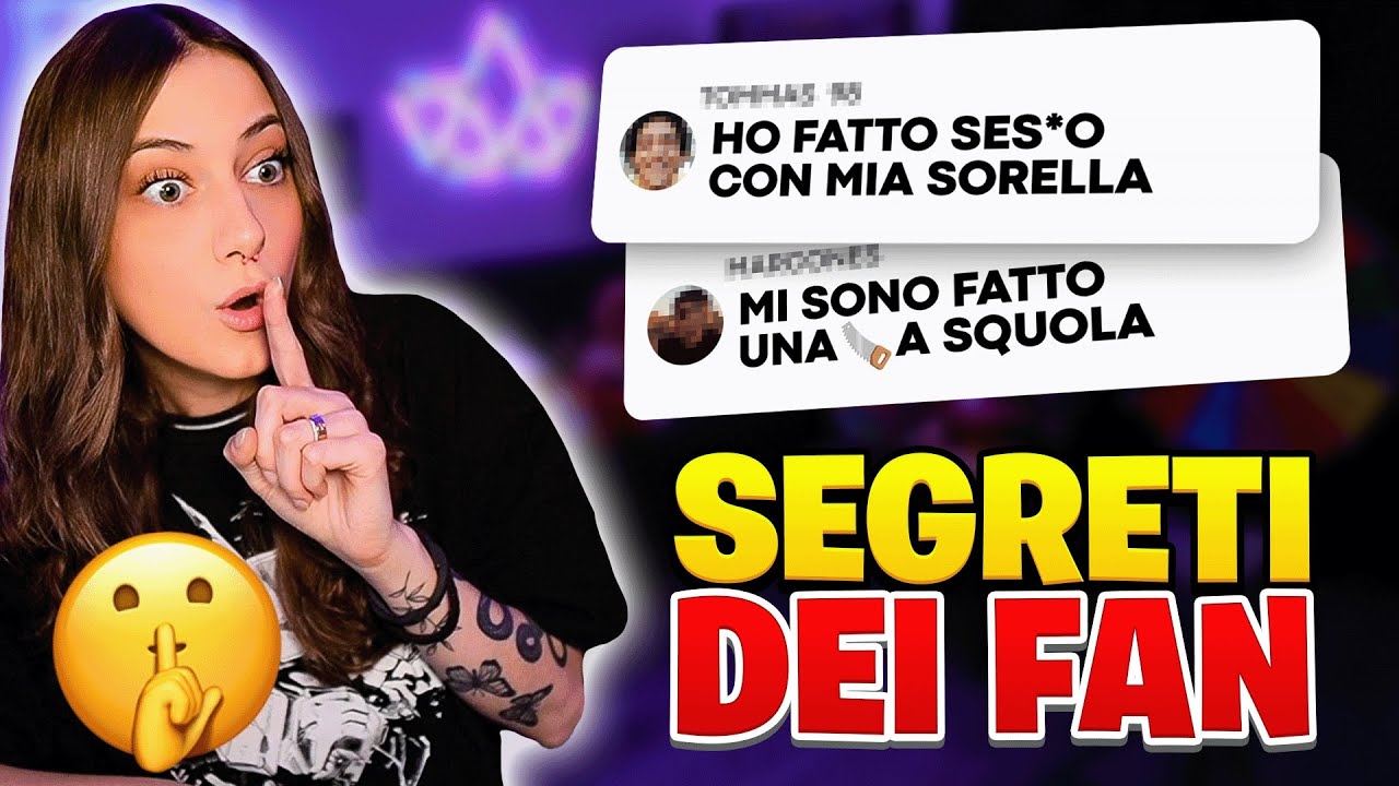 LEGGO I SEGRETI più IMBARAZZANTI dei MIEI FAN 😱 #5