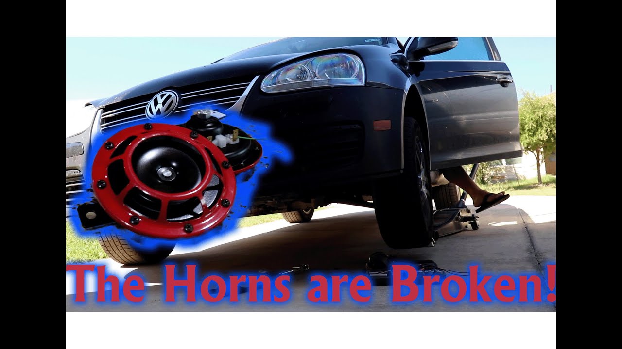 Installing Hella Horns On a 2013 Jetta TDI