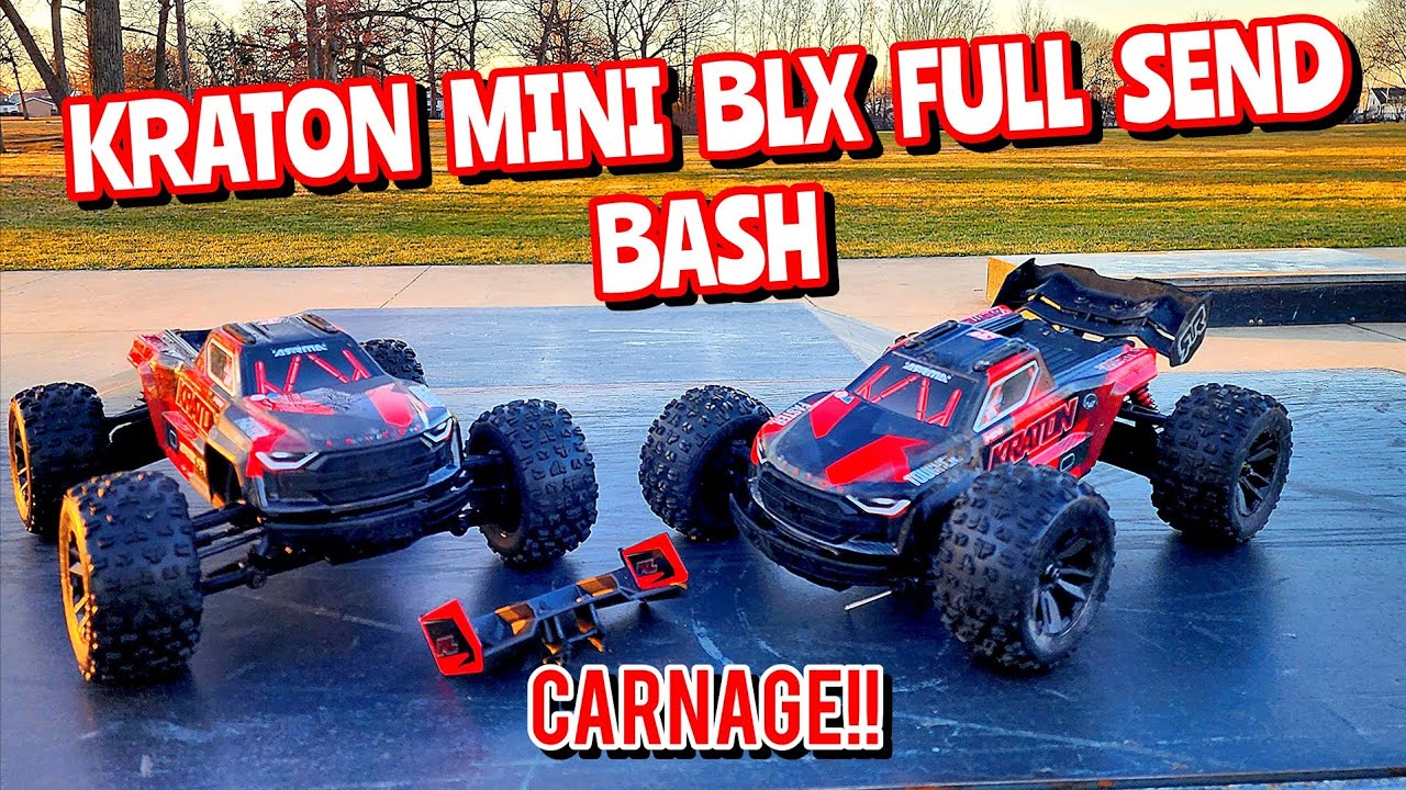 Kraton Mini Blx Full Send skate park bash 