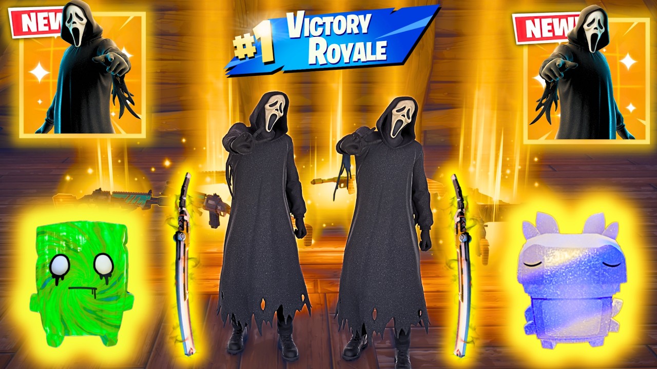 GHOSTFACE + GHOSTFACE vs NEW MYTHIC'S CHALLENGE (NEW!! Fortnite Chapter 7 Season 4)