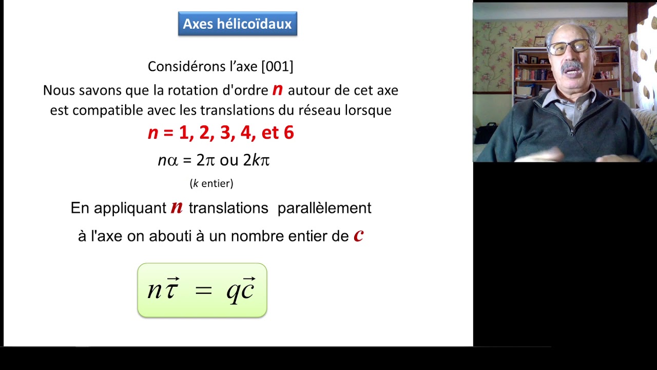 CRISTALLOGRAPHIE les 230 groupes de symétrie