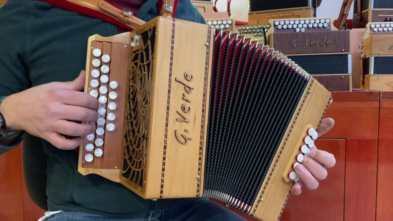 Organetto G.Verde mod. Cork 12