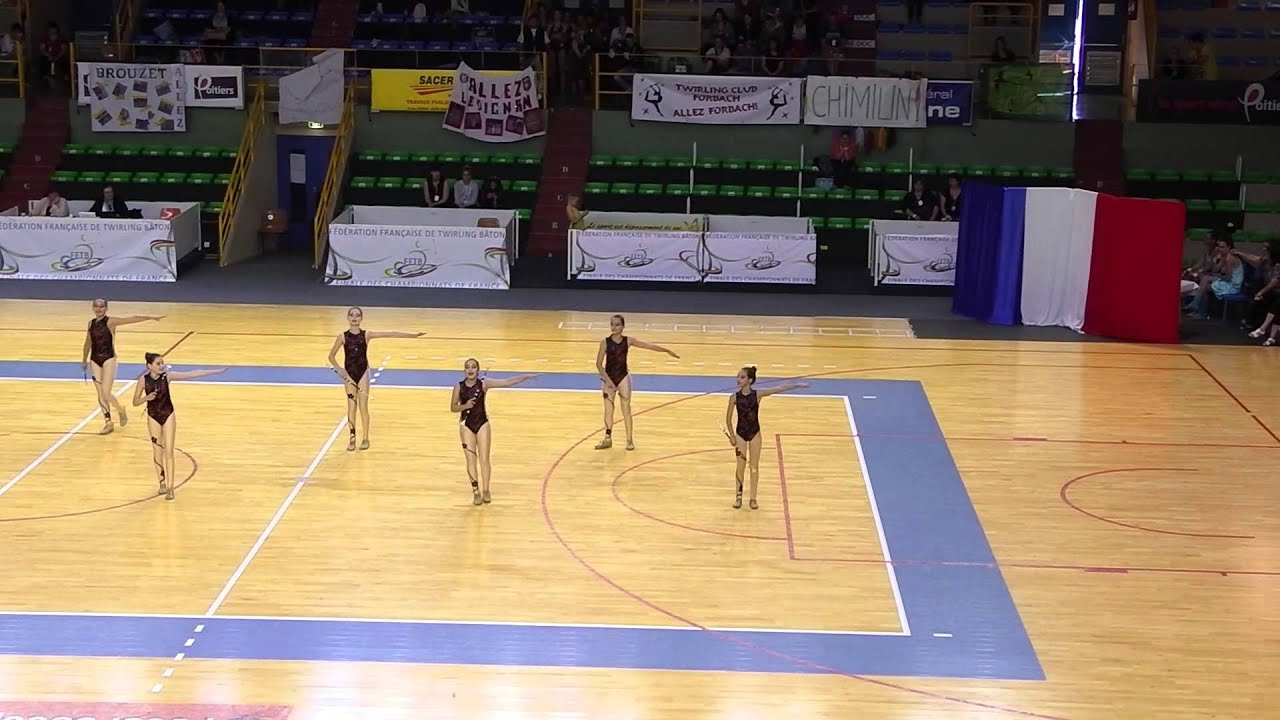 equipe junior n3 championne de france de twirling