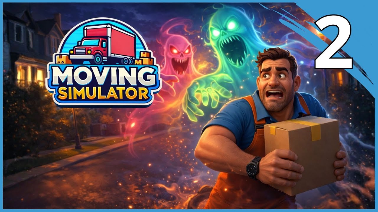 BORRACHOS Y FANTASMAS | #2 MOVING SIMULATOR Gameplay Español