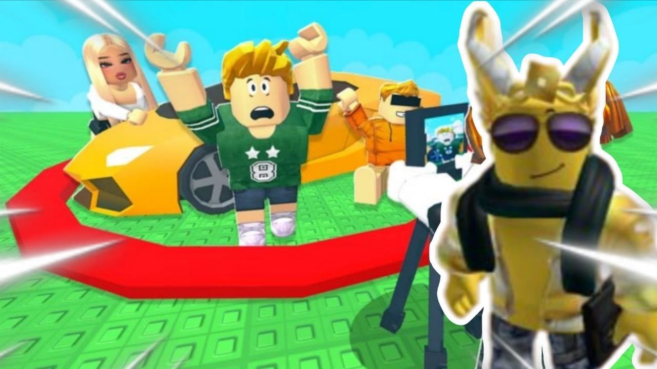 Став популярним ютубером в Roblox😮! Be a YouTuber! 🔴🎥