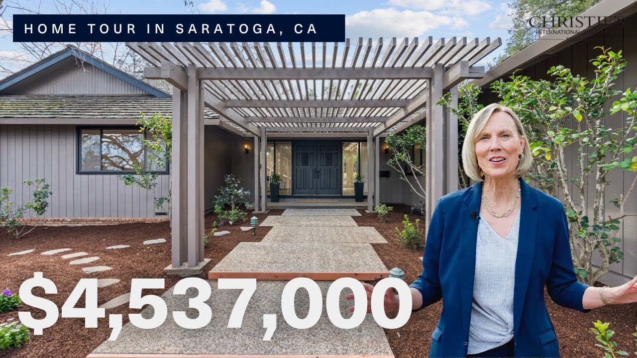 INSIDE a $4,537,000 home, SOLD in 16 Days, $238K Over List! | Saratoga CA Real Estate Success Story