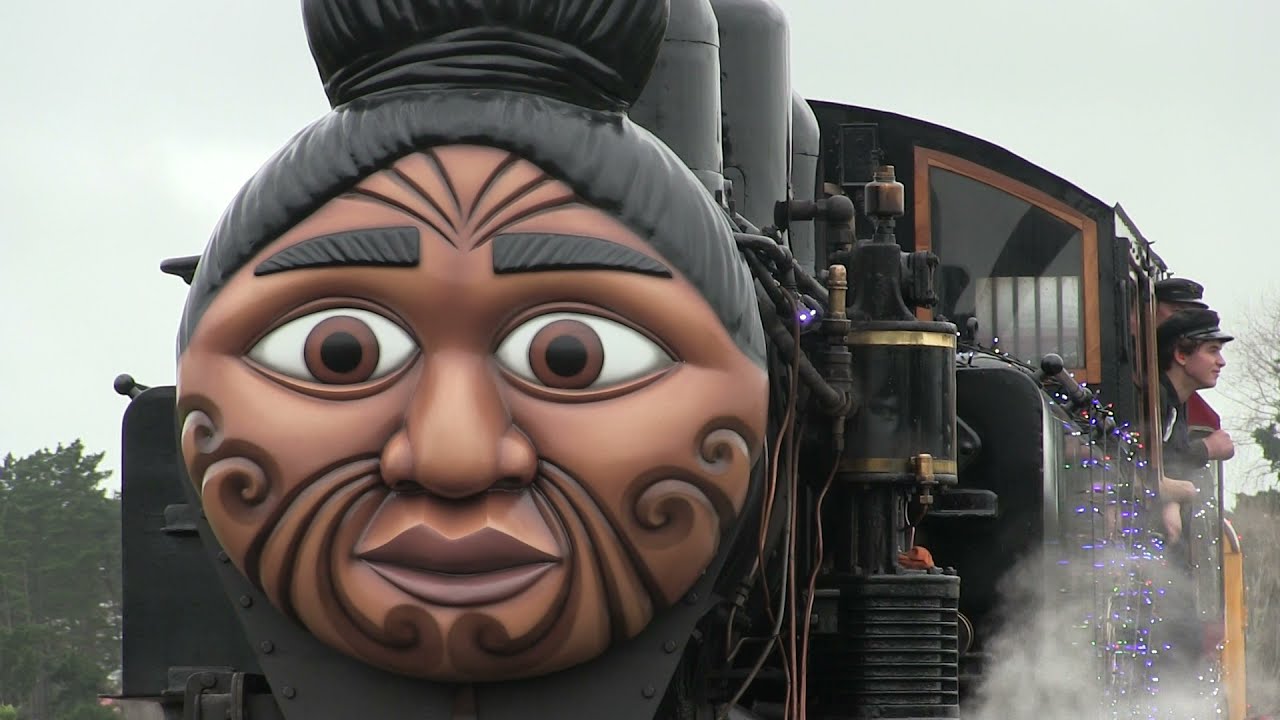 Matariki Night Lights Steam Train with 'Tāiki the Steam Engine'