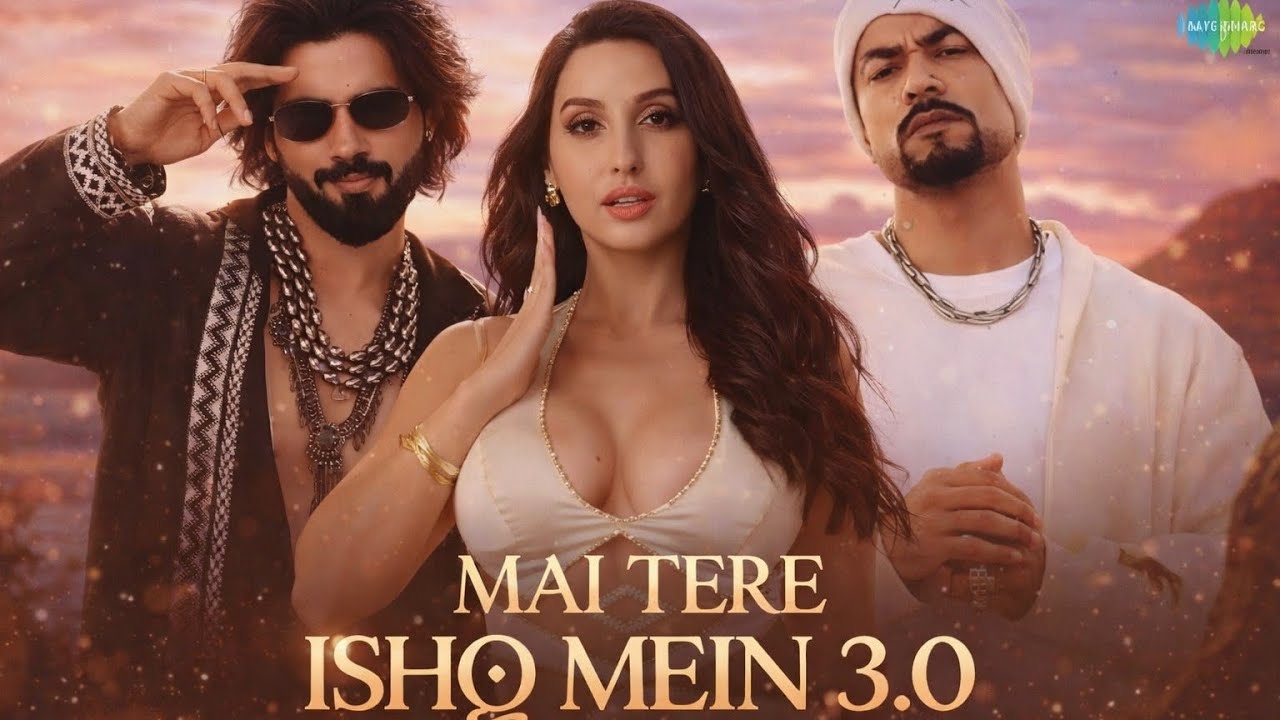 Main Tere Ishq Mein 3.0 ❤️‍🔥 Hindi × Panjabi |  Nora fateh style|  New Romantic Rap Song 2026 