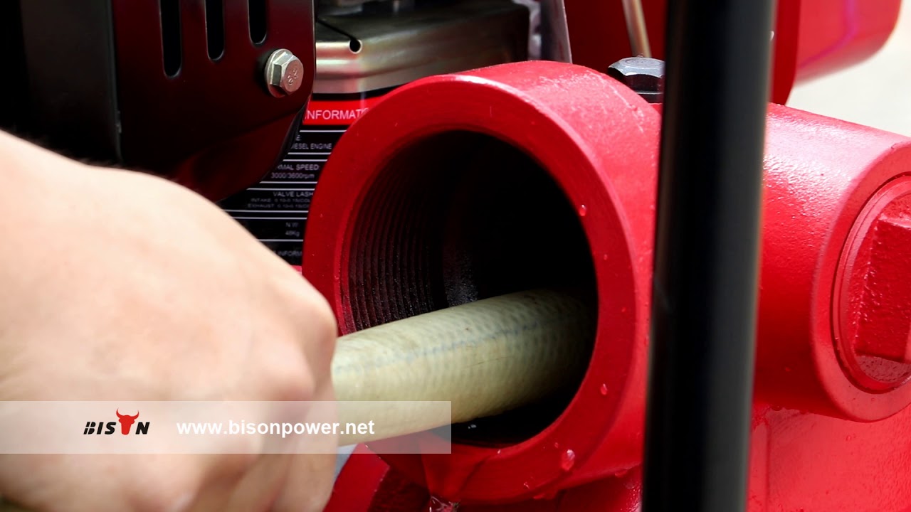 How to start water pump-Diesel water pump operation