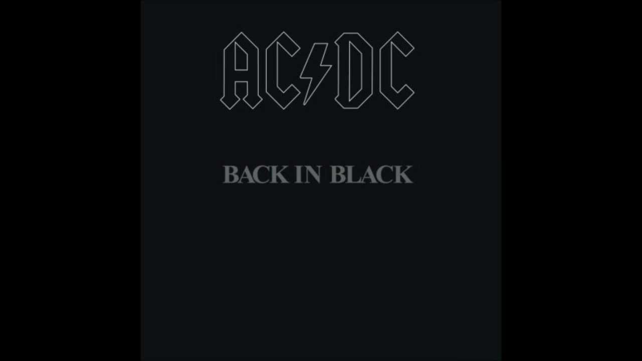 AC/DC Back in black Backing Track (with vocals)