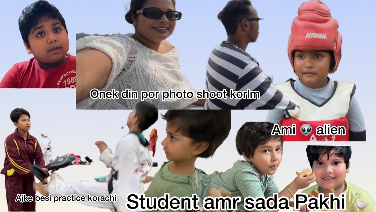 Onek din pore Ajke video shoot korte gechilm📸✌️Amar student amke bole se naki 👽 alien mongol…