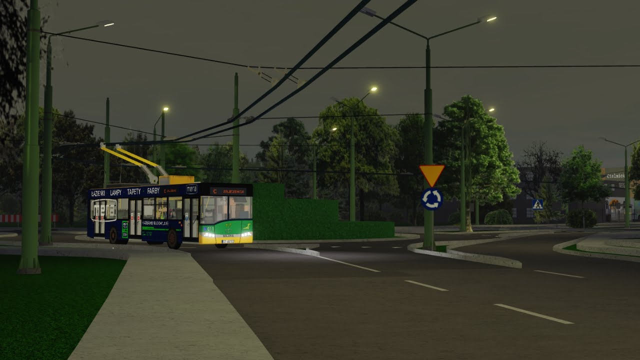 Solaris Trollino 12 DC R III #011 linia C | ROBLOX BEŻOWO