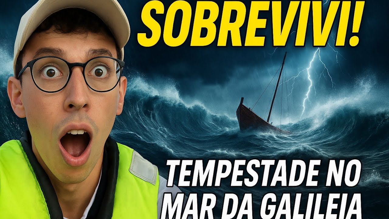 Sobrevivi à uma Tempestade no Mar da Galiléia | Direto de Israel