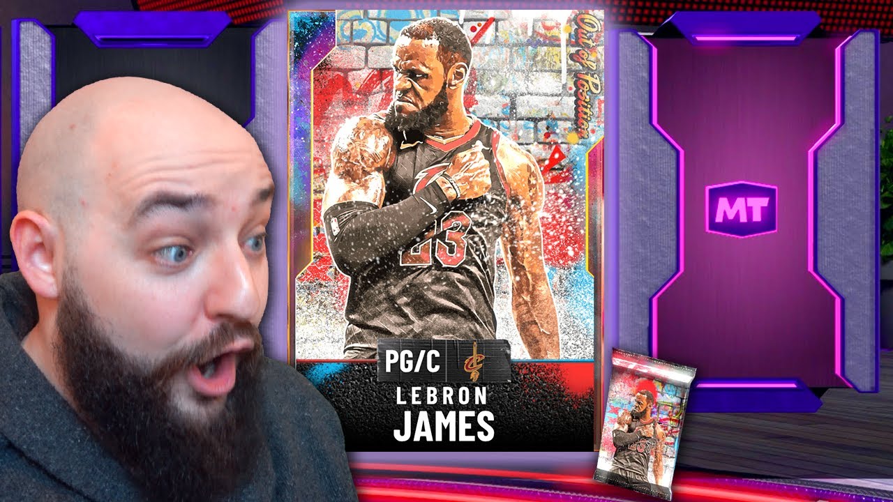 GALAXY OPAL LEBRON JAMES PG IN PACKS! OUT OF POSITION PACKS NBA 2K20 My Team