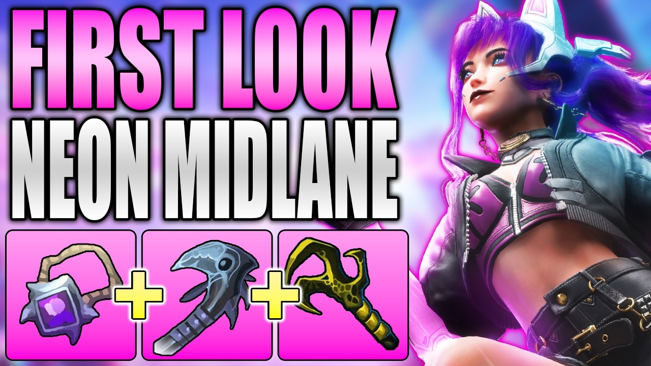 Neon is HERE with a NEW MAP - Predecessor Midlane Gameplay