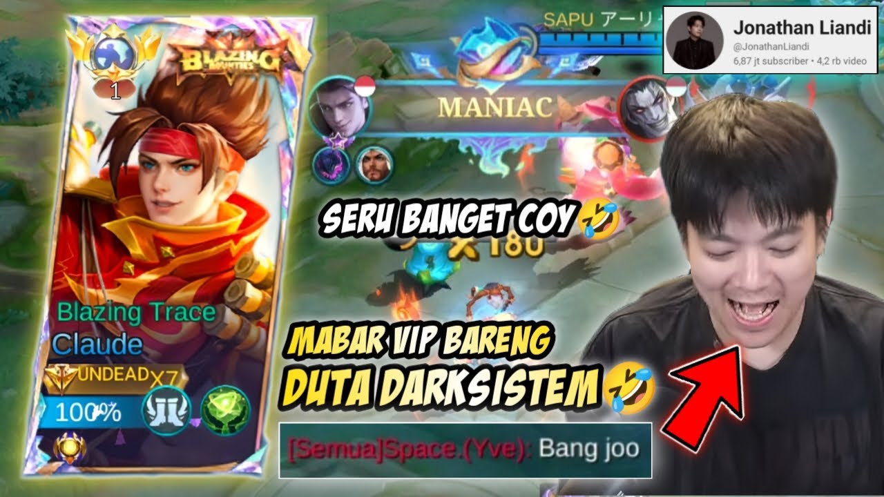 TOP GLOBAL CLAUDE ORDER MABAR VIP KE JONATHAN LIANDI! REAKSI BANG JO LIAT CLAUDE KU GAGAL SAVAGE!😭