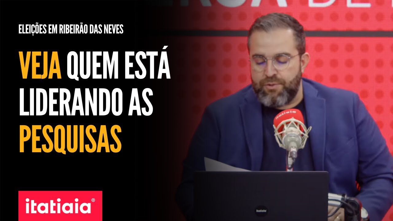 PESQUISA REVELA INTENÇÃO DE VOTO PARA A PREFEITURA DE RIBEIRÃO DAS NEVES