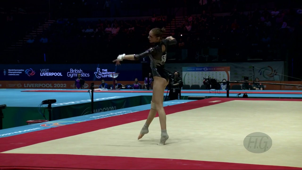 MANDRIOTA Veronica (ITA) - 2022 Artistic Worlds, Liverpool (GBR) - Qualifications Floor Exercise