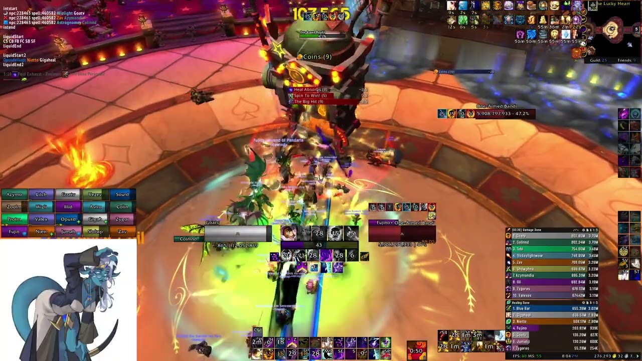 Mythic One Armed Bandit - Shadow Priest PoV - Rewind-Illidan