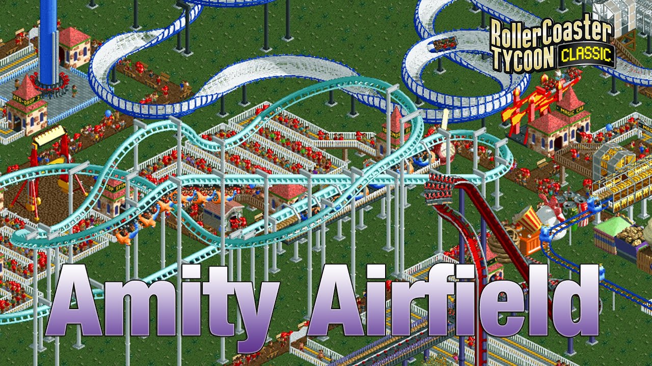 RollerCoaster Tycoon Classic - Amethyst Group - Amity Airfield