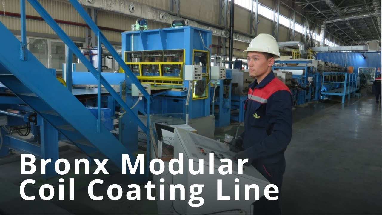 Bronx Group's Modular Coil Coating Line in Uzbekistan