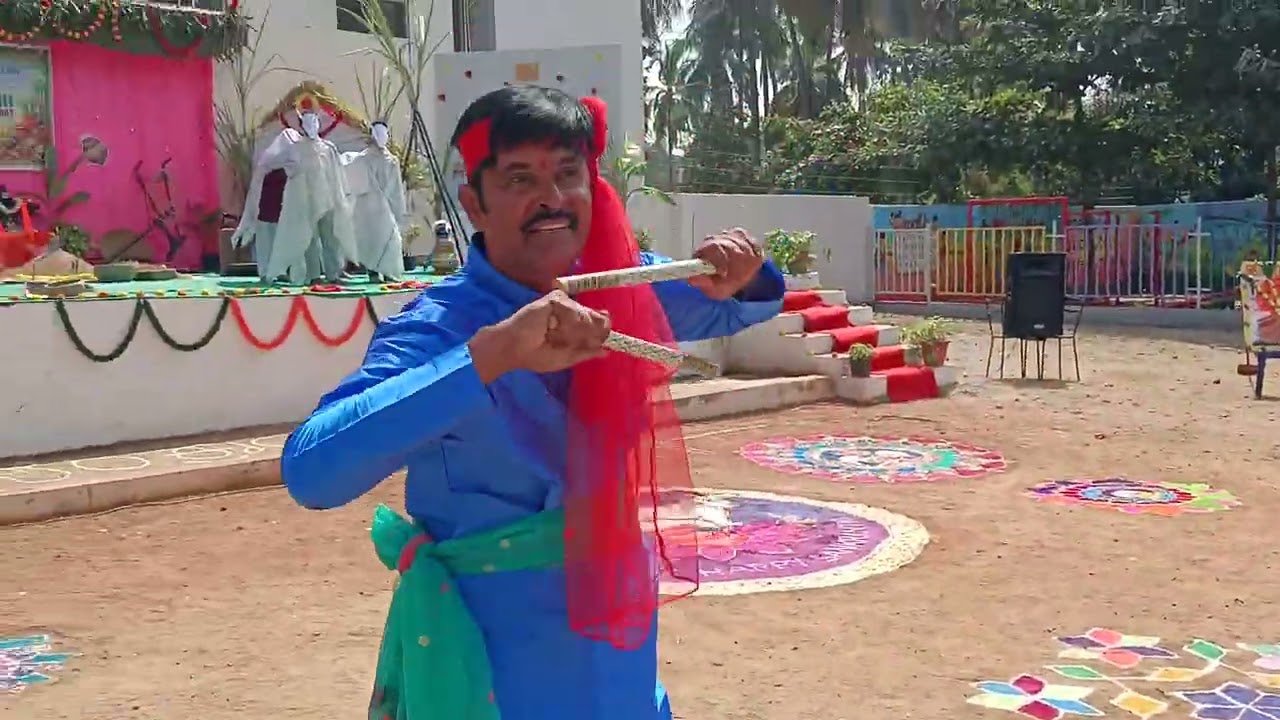 ❤️ಮಕರ ಸಂಕ್ರಾಂತಿ ❤️#school#teachers#students#ramanagara#sankranthi#shanthiniketantecnoschool