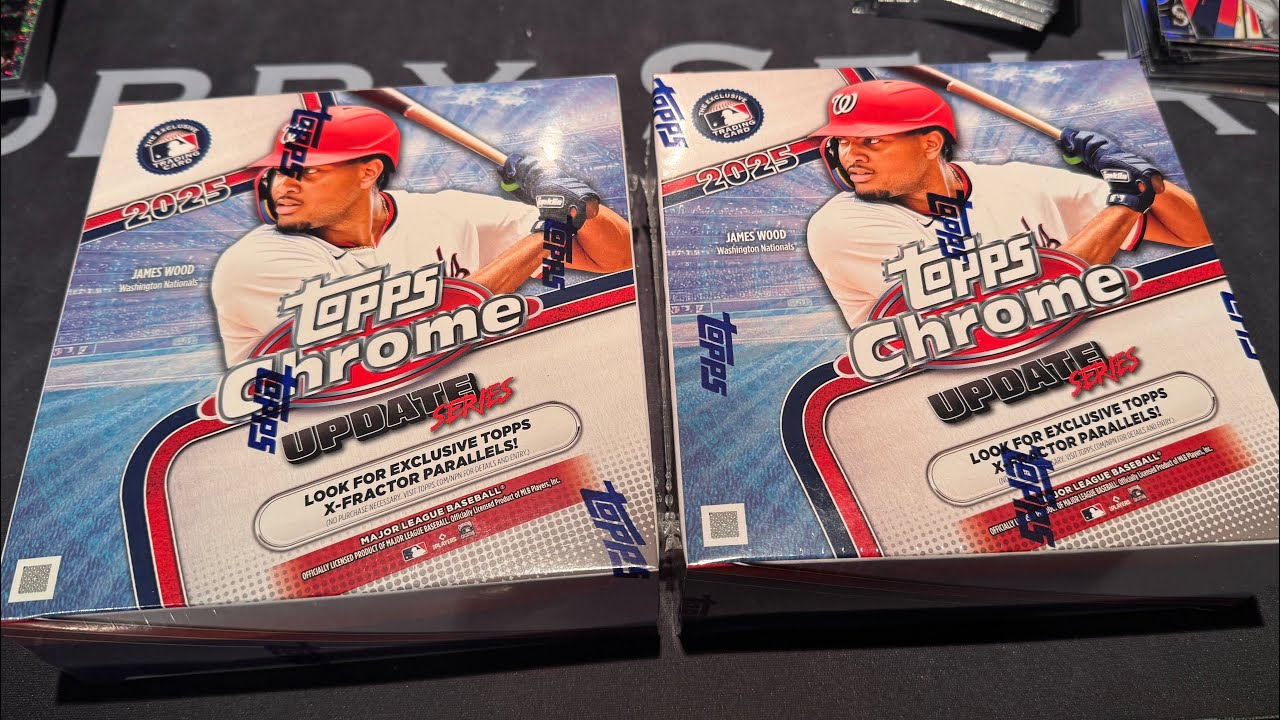 2025 Topps Chrome Update Mega Box Rip