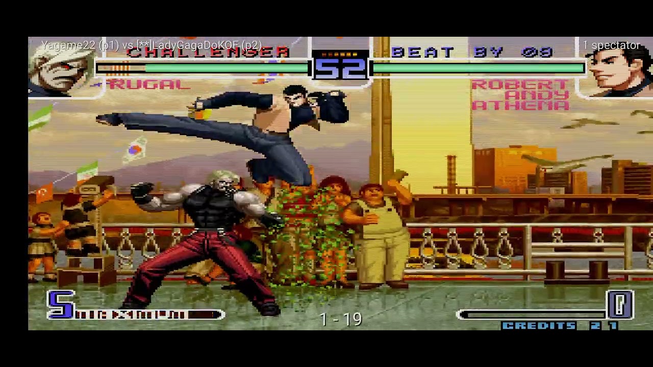 King Of Fighters 2002 magic Yegame22 Vs Laydgagadokof