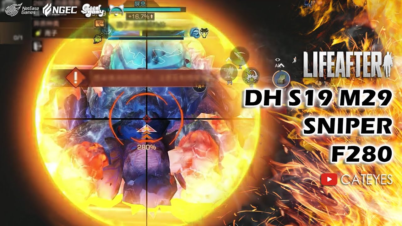 🔥 SPECIAL SNIPER VERSION F280 - DMG Left 1 Only ❓ LIFEAFTER Death High S19 #Walkthrough