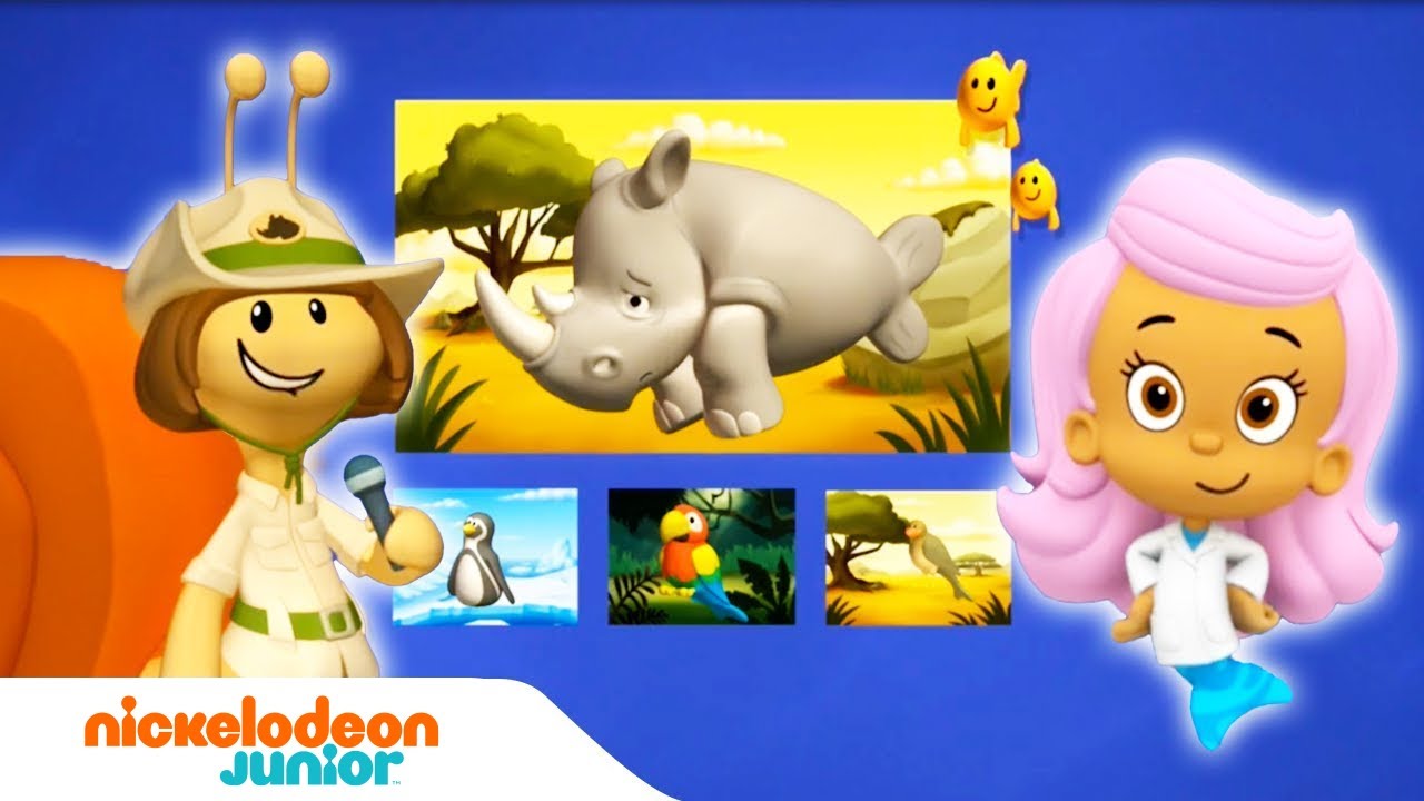 Bubulles Guppies| Des animaux très mignons | Nickelodeon Jr.