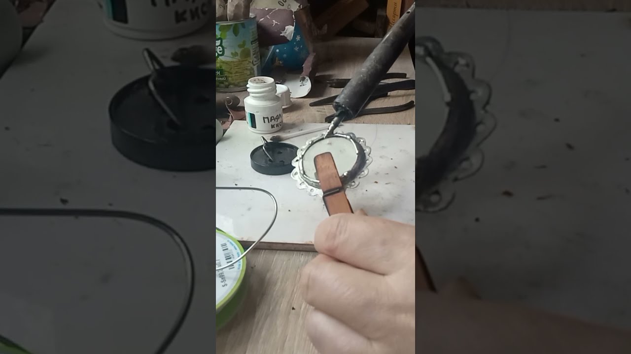 How to Make Tin Balls. Tiffany Technique. Jewelry Making Process. Soft Soldering