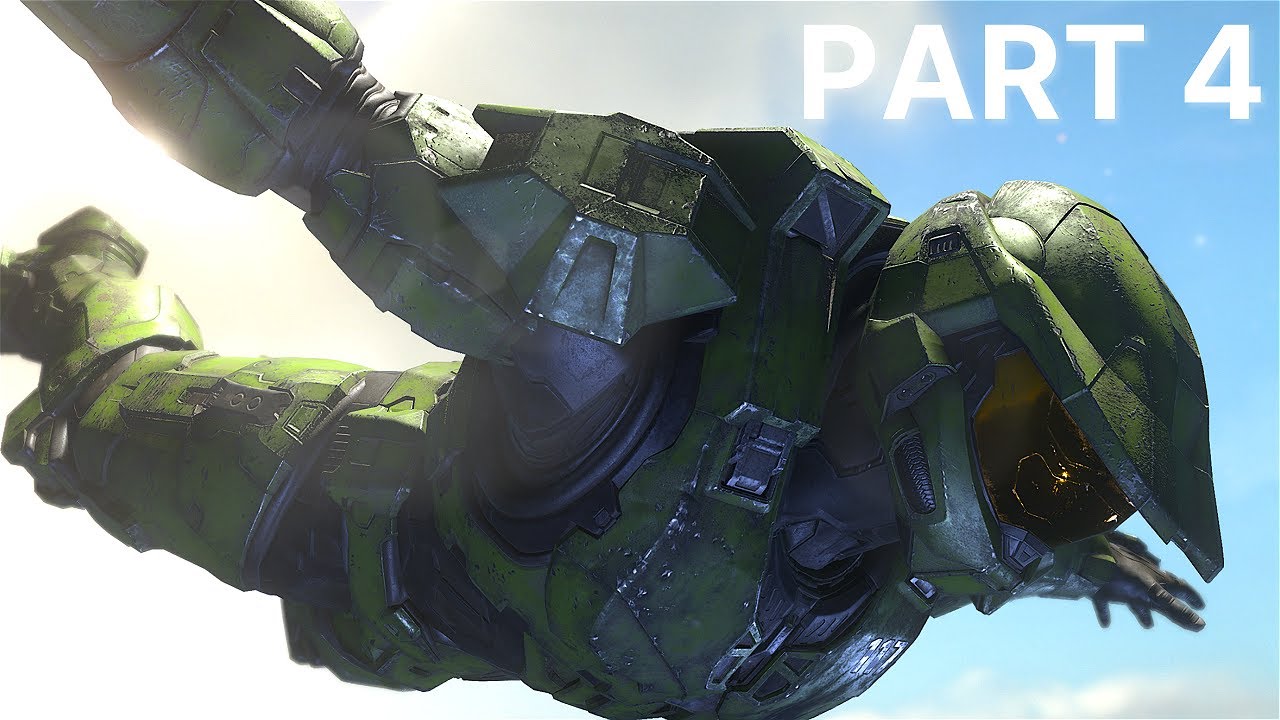 Halo Infinite Campaign - Part 4 - Droppin' In [No Commentary]