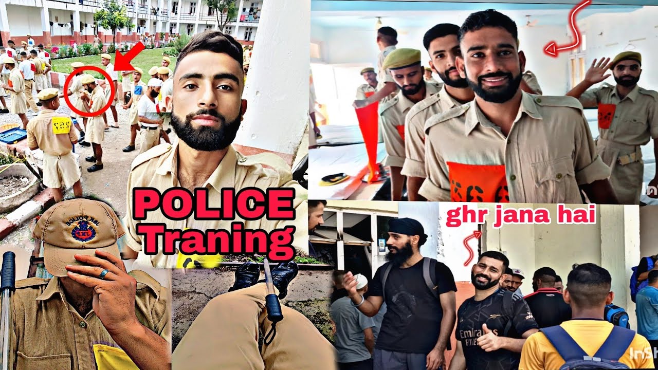 Police Ke Training |Police Life| Monday inspection 🤯 |STC Talwara|  #borderbattalion #police