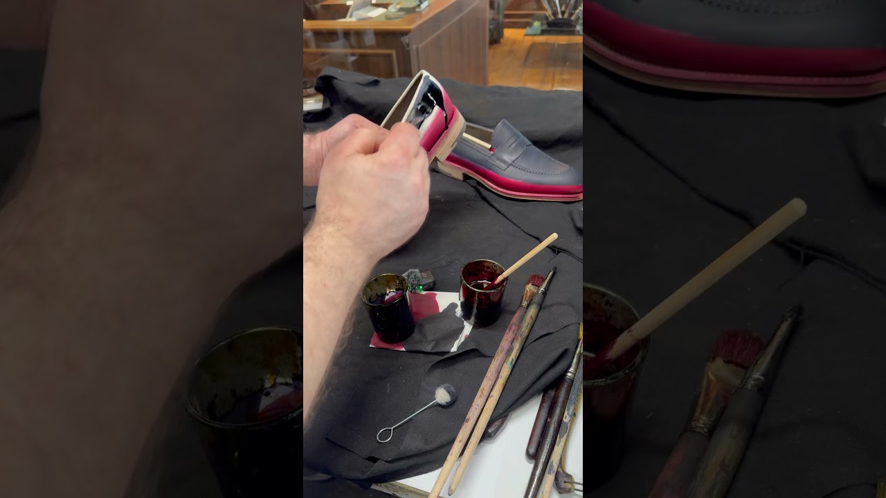 How i make shoe patina? The result coming this weekend &hellip; #shoes #loafers #patina