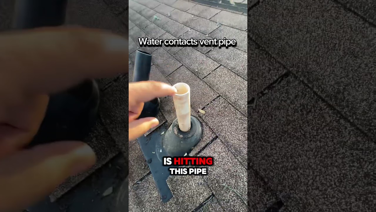 Roof Leak Explained: Vent Pipe Flashing Failure