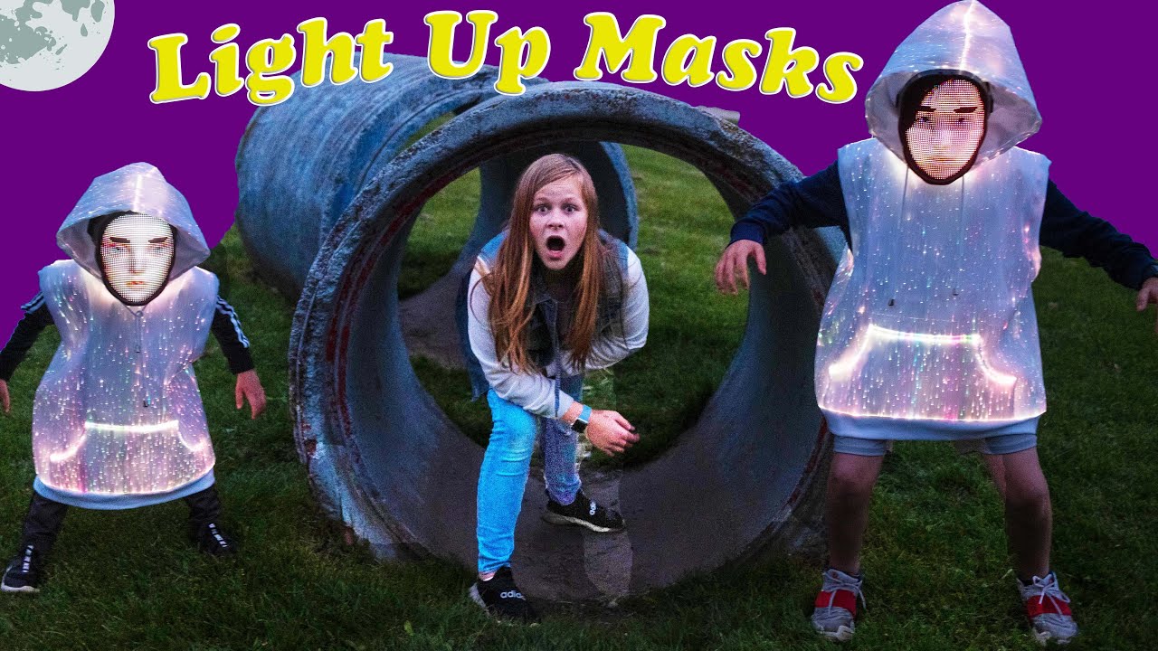 Assistant and Kid Cops hunt for Ryan and Smalls in Light UP suits