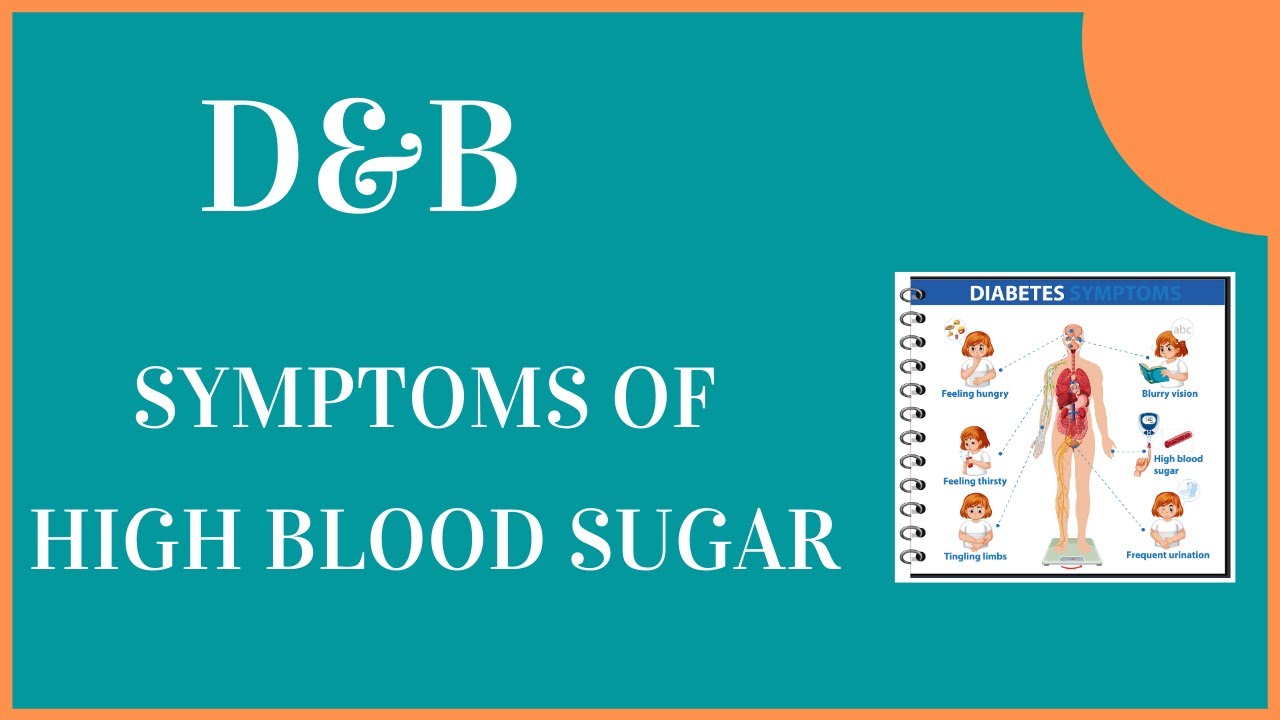 Symptoms of high blood sugar [2021]