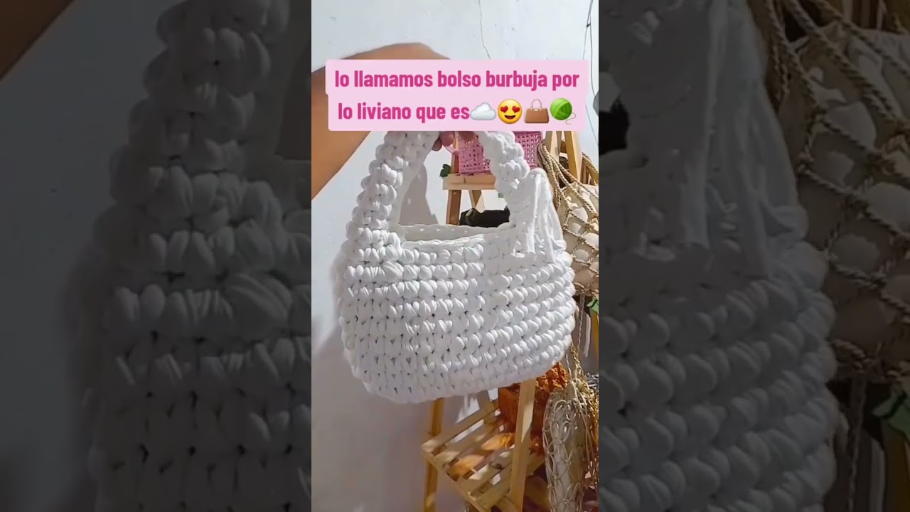 Sabias que... #bolsos #crochet #manualidades #trapillo #emprendimiento