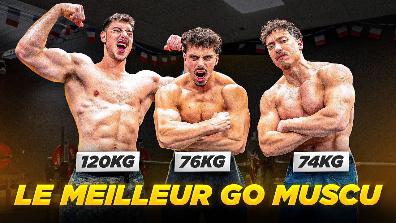 Qui est le MEILLEUR Go MUSCU en 2026 ?! (ft Brutus, ChestNico)