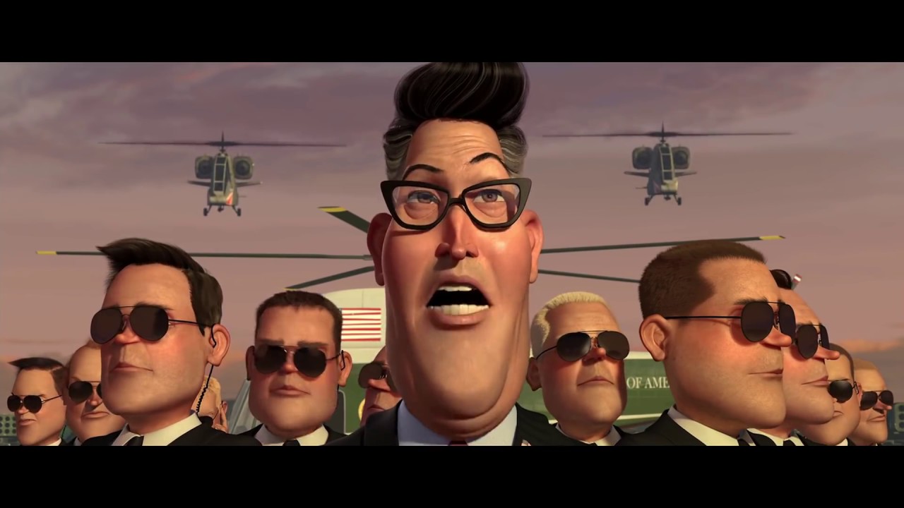 First Contact. [Best Scene]-Monsters Vs Aliens. (Full-HD)
