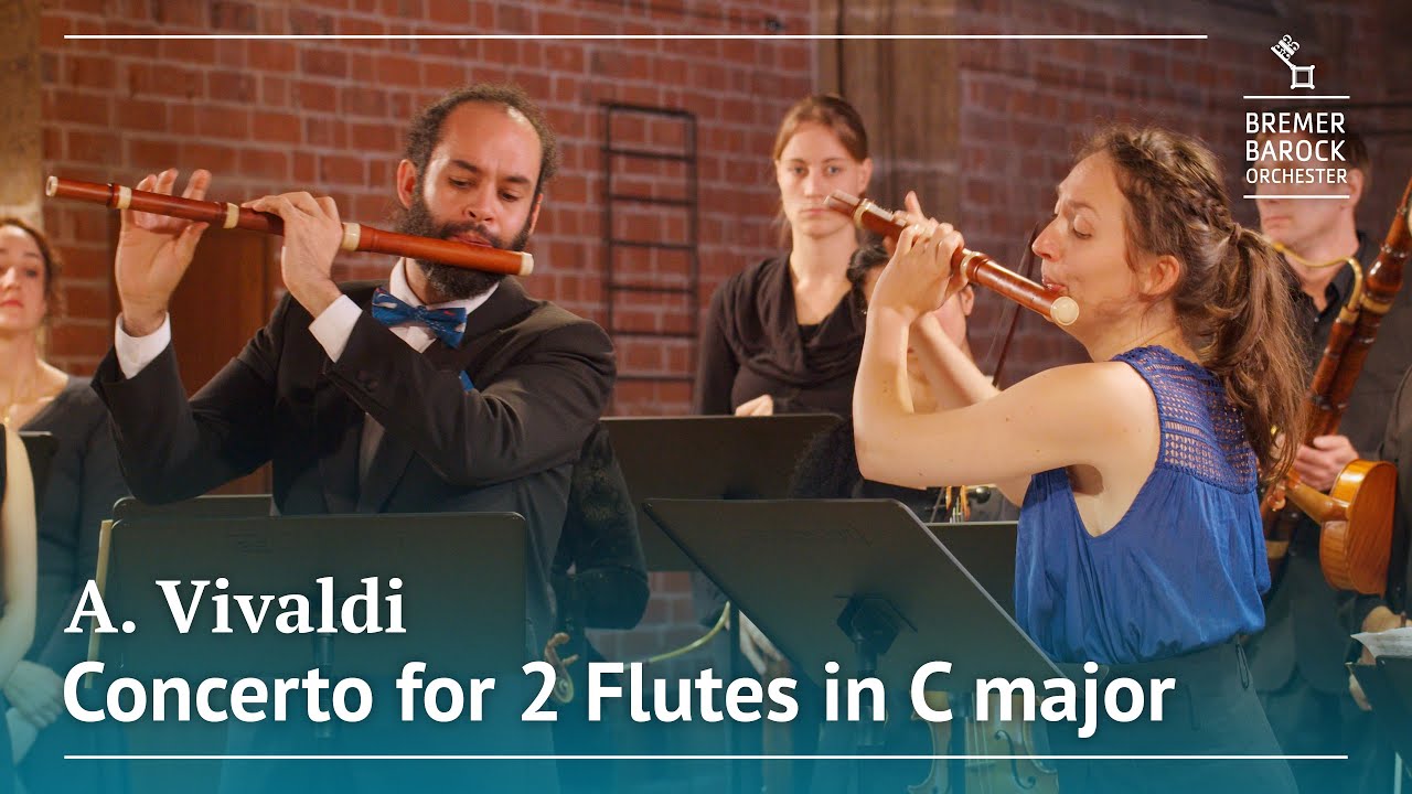 Antonio Vivaldi: Concerto for 2 Flutes in C major, RV 533 – Bremer Barockorchester