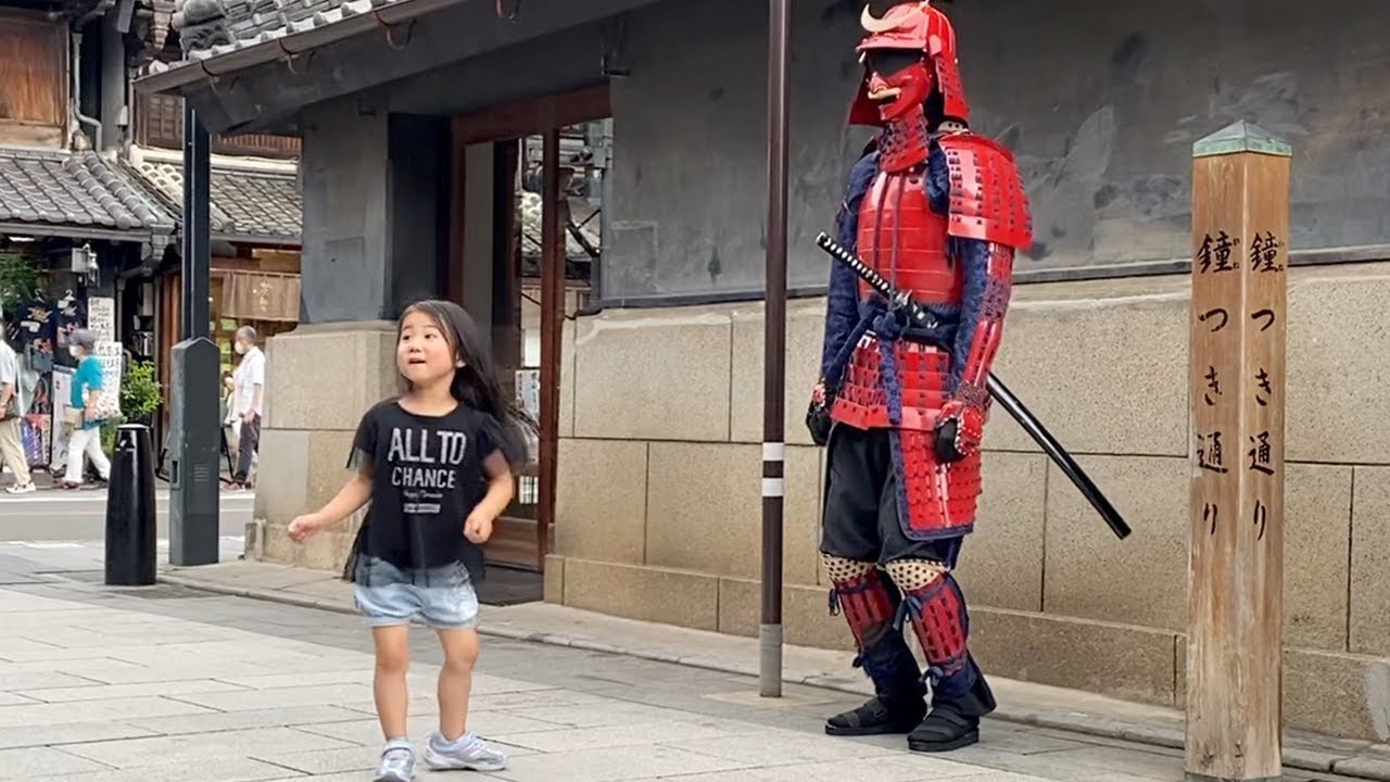 SAMURAI MANNEQUIN PRANK in JAPAN #8 / Kawagoe Saiatama