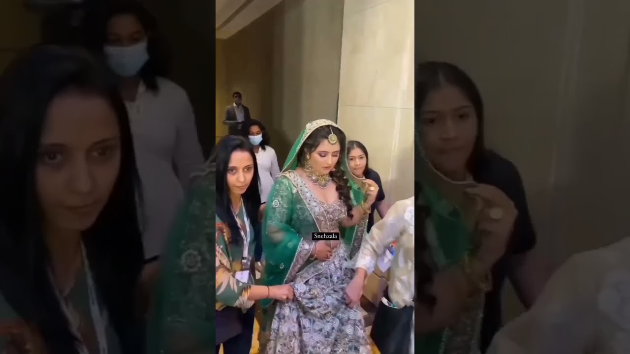 Rashmi Desai  in bridal look