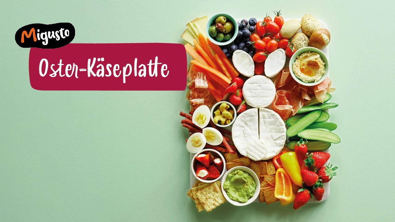 Oster-Käseplatte - Migusto Rezept