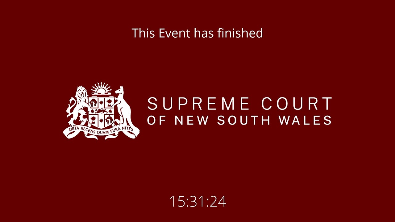 Admission Ceremony for New Lawyers - Friday 16 May 2025 - 2:45pm