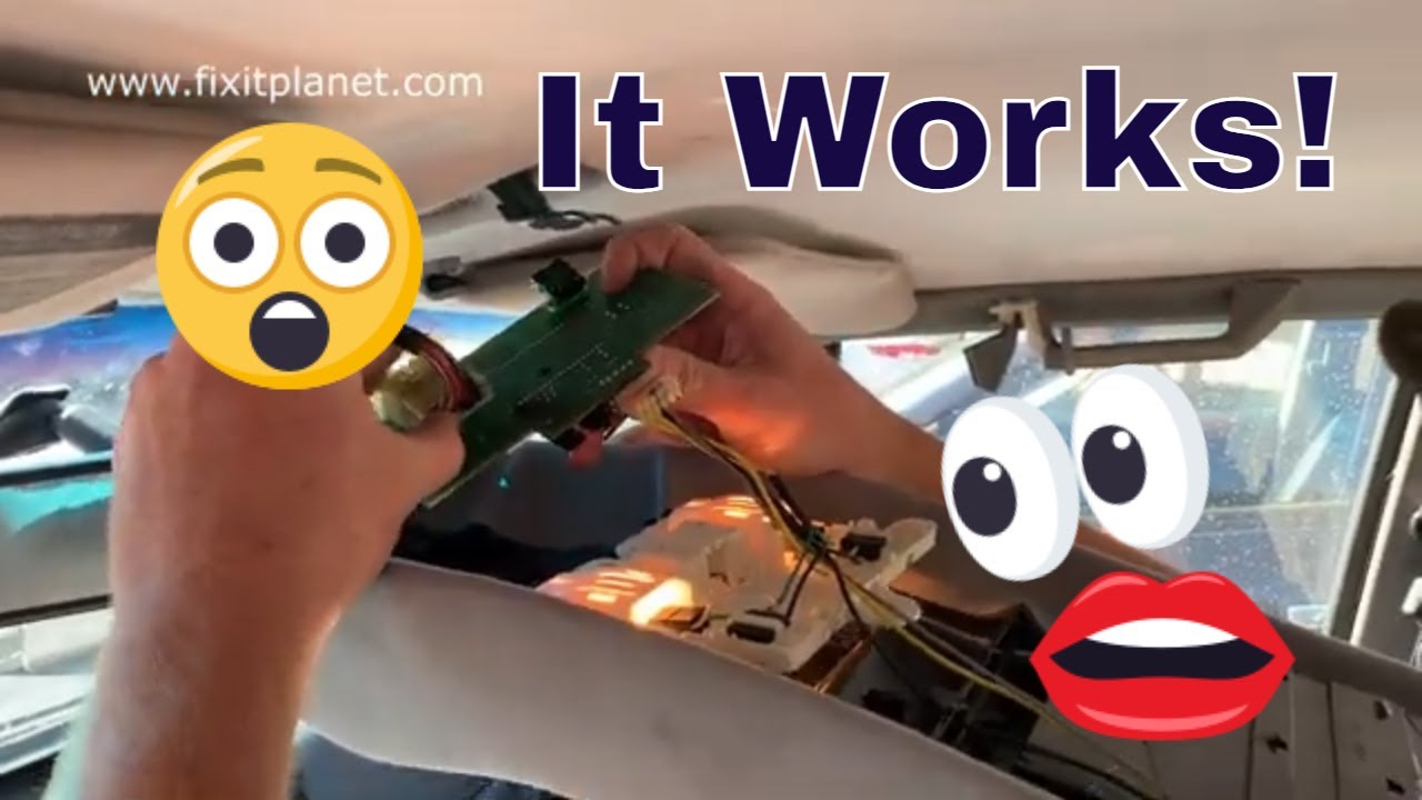 95' Jeep Cherokee Dome Light Controller Board Repair