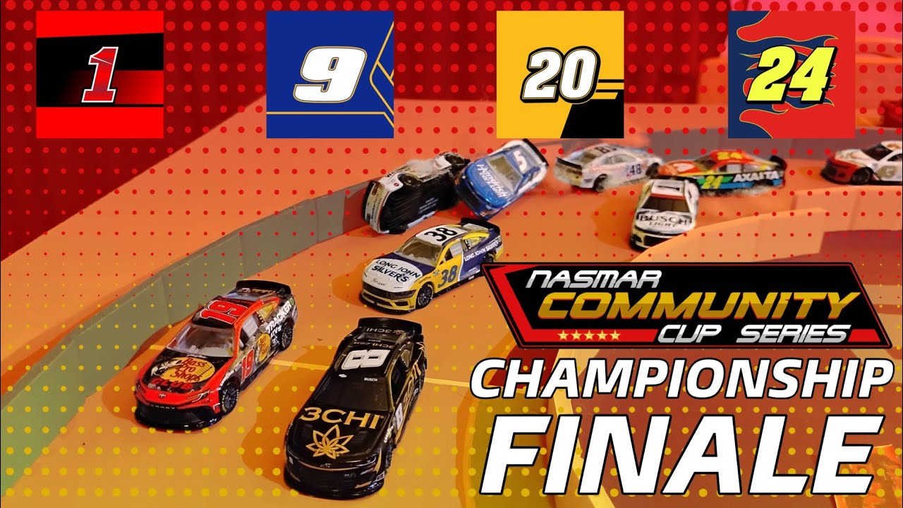 Nasmar Community Cup Series / Race 36-36 / Nascar stop motion 