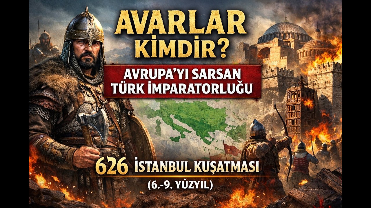 Avarlar Kimdir? | Avrupa’yı Sarsan Türk İmparatorluğu ve İstanbul Kuşatması