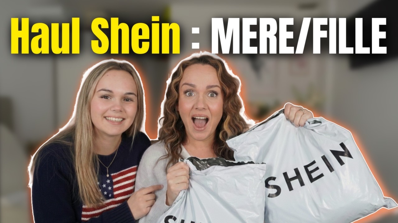 HAUL SHEIN MÈRE FILLE : Pépites d'Hiver à PRIX MINI ! (Code Promo + Surprise !)